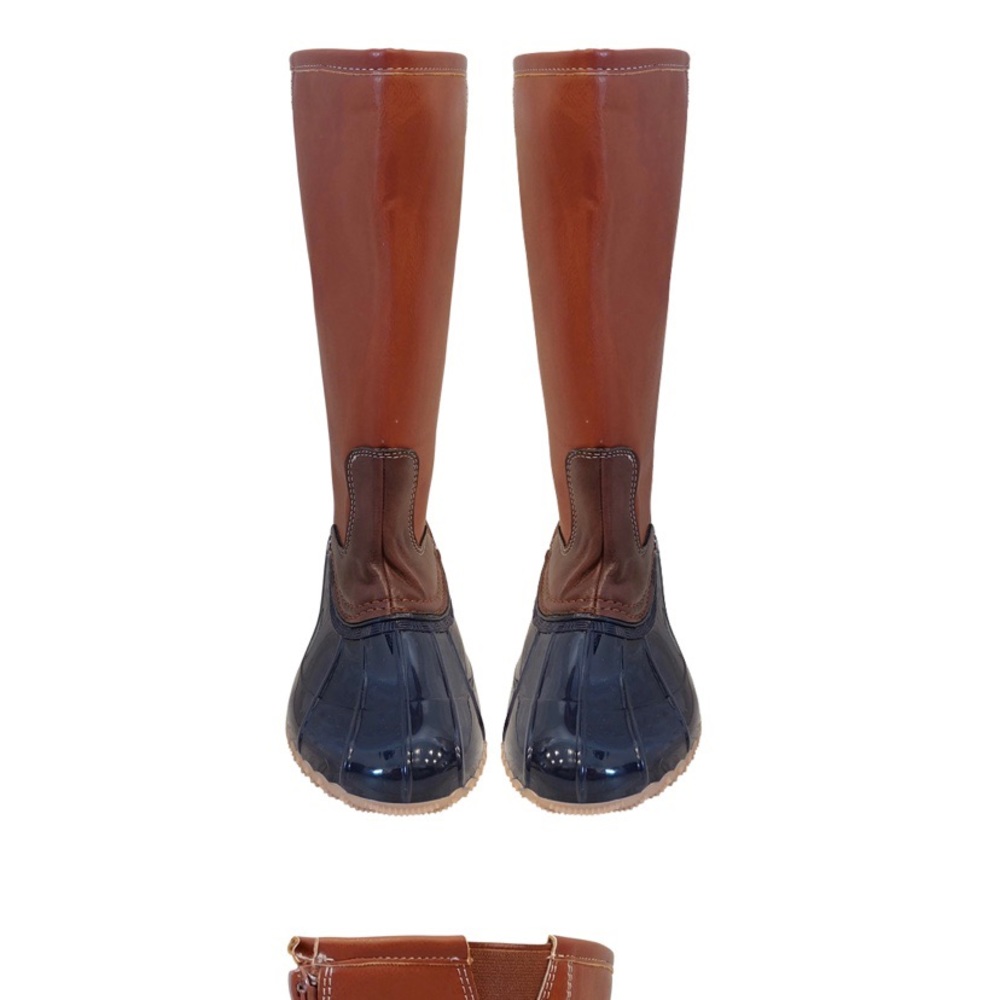 🎉 2xHP 🎉 LAST ONE Kids Lace up Rain Duck Boots - Picture 2 of 7